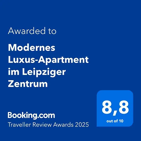 Modernes Luxus-apartment Im Leipziger Zentrum Appartement