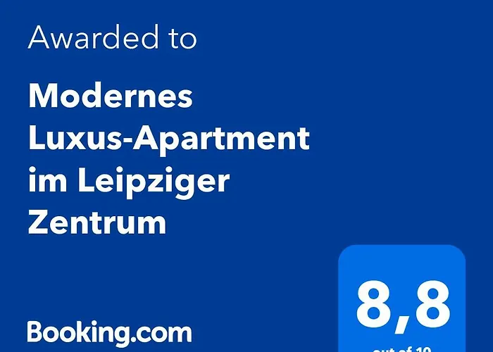 Modernes Luxus-apartment Im Leipziger Zentrum Appartement